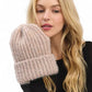 Lurex Fuzzy Winter Beanie - DAVERRI FASHIONS