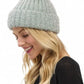 Lurex Fuzzy Winter Beanie - DAVERRI FASHIONS
