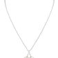 Opal Clover Stone Pendant Necklace - DAVERRI FASHIONS