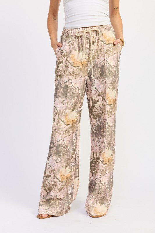 Woodland Camo Sweatpants | Sweaters Daverri Fashions