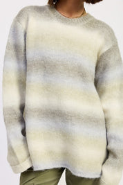 OMBRE STRIPED SWEATER | Daverri Fashions