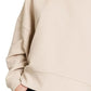 Zenana Ribbed Balloon Sleeve Sweatshirt - DAVERRI FASHIONS