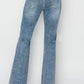 RISEN Full Size Mid Rise Bootcut Jeans Jeans