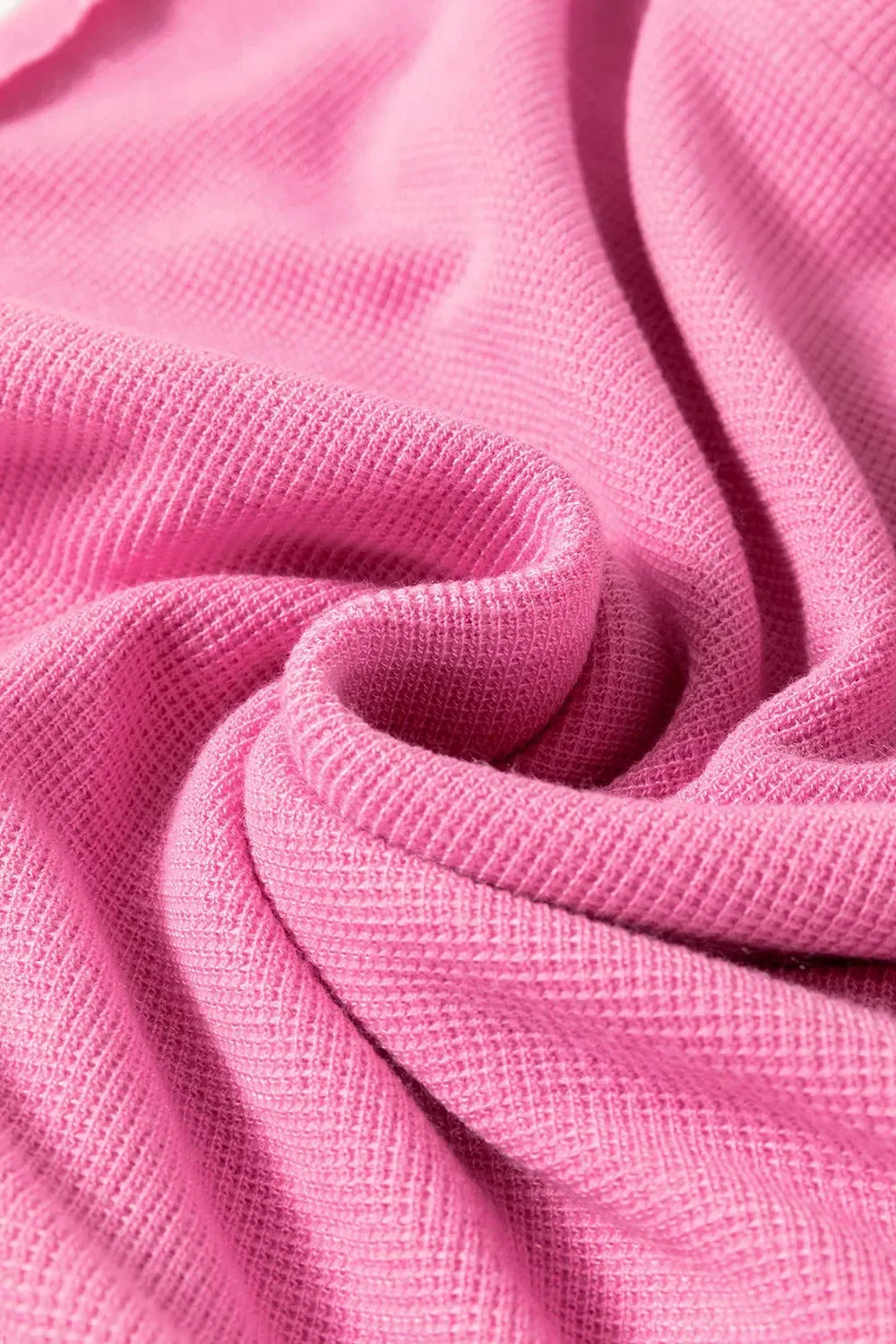 Exposed Seam Contrast Long Sleeve Sweatshirt - DAVERRI FASHIONS