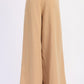 Emory Park beige wide-leg linen pants in flowing minimalist design