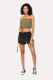 MONO B Flexstrap Ripstop Drawstring Shorts | Daverri Fashions