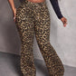 Leopard Wide Leg Pants - DAVERRI FASHIONS