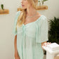 Lime 'N' Chili Thin Striped with Tie Front Babydoll Top