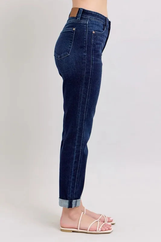 Judy Blue Full Size High Waist Boyfriend Jeans Jeans