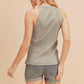 Aemi + Co Ribbed Round Neck Tank