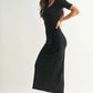 MONO B Laguna Soft Drape Maxi Dress