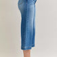Judy Blue Mid Rise Crop Wide Leg Jeans - DAVERRI FASHIONS