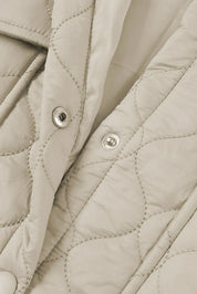Snap Down Collared Winter Coat | Coats Daverri Fashions