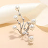 Alloy Pearl Bypass Ring - DAVERRI FASHIONS
