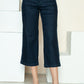 Judy Blue Full Size Side Seam Braid Detail Crop Wide Leg Jeans Jeans