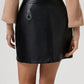 Buttoned High Rise Mini Skirt - DAVERRI FASHIONS