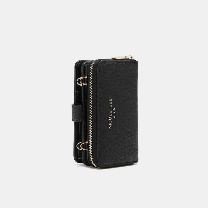 Nicole Lee USA 2 Piece Phone Case Crossbody Wallet Wallets
