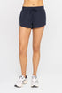 MONO B Drawcord Mini Shorts NAVY L