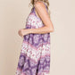 BOMBOM Bohemian Print Sleeveless Dress