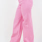 Wide Leg Jean in Bubblegum Pink Jeans