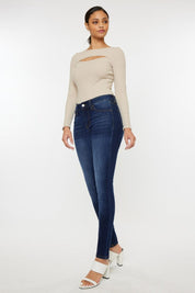 Kancan Mid Rise Gradient Skinny Jeans | Jeans Daverri Fashions