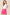 BiBi Pink Bandless Tailored Shorts Shorts
