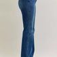 Judy Blue Full Size Mid Rise Bootcut Jeans with Welt Pockets Plus Size - DAVERRI FASHIONS