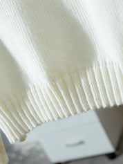 Ribbed Knit Boat Neck Sweater | Sweaters Daverri Fashions