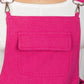 VERY J Adjustable Suspender Overalls with Pockets Shortalls