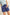 HYFVE Drawstring Waffle Knit Front Pocket Shorts Dark Blue M Shorts