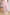 High Rise Pink Denim Joggers Denim Joggers