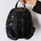 David Jones PU Leather Backpack - DAVERRI FASHIONS