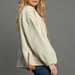 Umgee Textured Jacquard Jacket Jackets