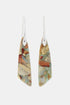 Handmade Natural Stone Dangle Earrings - DAVERRI FASHIONS