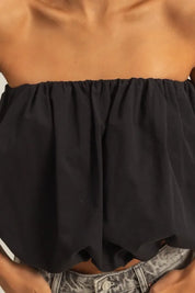 HYFVE Trendy Strapless Bubble Top | Tops Daverri Fashions