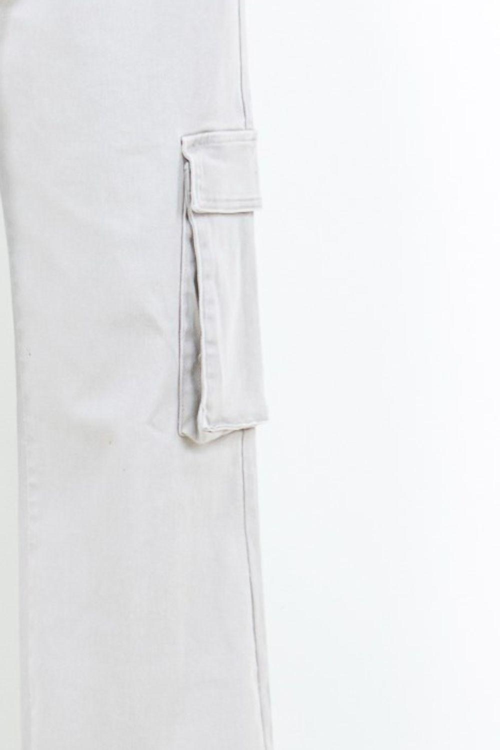 American Bazi Drawstring Wide Leg Cargo Pants | Pants Daverri Fashions