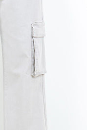 American Bazi Drawstring Wide Leg Cargo Pants | Pants Daverri Fashions