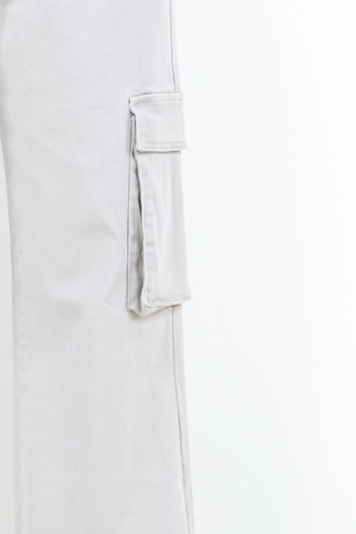 American Bazi Drawstring Wide Leg Cargo Pants Cargo Pants