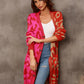 Angel Wings Leopard Button Down Longline Cardigan - DAVERRI FASHIONS
