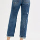 RISEN Full Size Low Rise Crop Boyfriend Jeans - DAVERRI FASHIONS