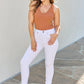 Kancan White High Rise Skinny Jeans - DAVERRI FASHIONS