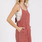 Mittoshop Textured Knotted Wide Strap Overalls Shortalls