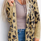 Printed Long Sleeve Cardigan - DAVERRI FASHIONS