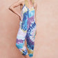 BiBi Tie Dye Knit Mid-length Casual Jumpsuit LAVENDER BLUE Jumpsuits