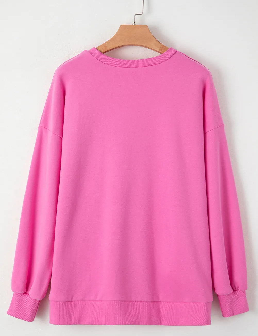 Round Neck Long Sleeve Sweatshirt | Sweatshirts Daverri Fashions