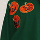 Halloween Pumpkin Round Neck Sweatshirt - DAVERRI FASHIONS