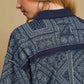 Umgee Paisley Print Denim Shirt Jacket