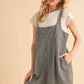 Aemi+Co Plaid Square Neck Romper