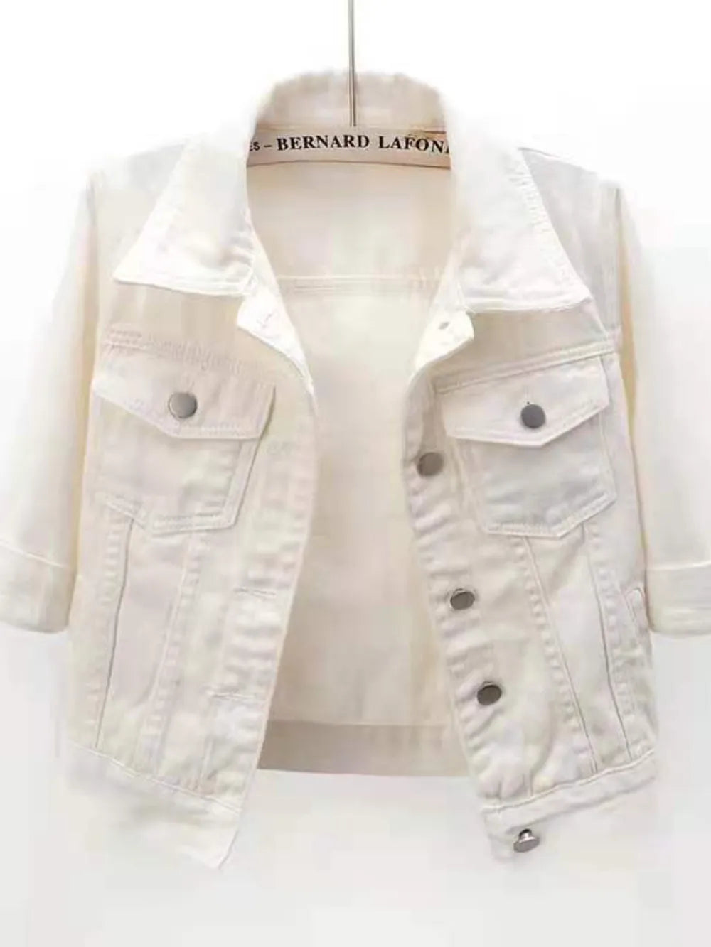 Full Size Cropped Denim Jacket Plus Size | Jackets Daverri Fashions