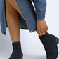 Rosamund Knitted Sock Boots - DAVERRI FASHIONS